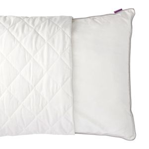 Protector Almohada Algodón Blanco 50 X 70 cm