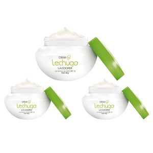 Crema de Lechuga La Cooper SPF 10 - 50 Gramos 3 Unidades
