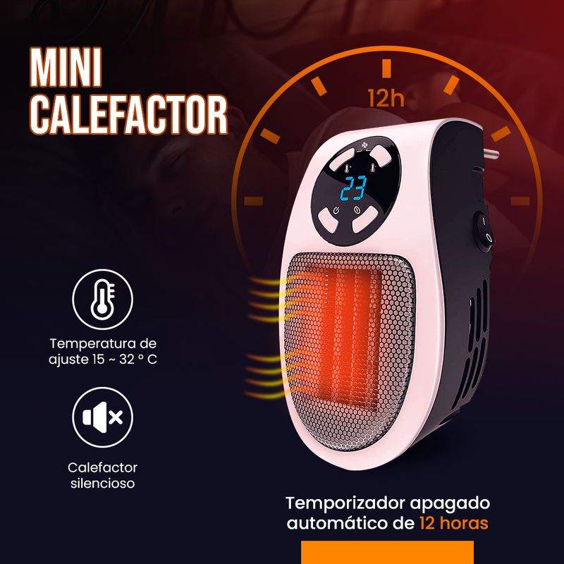 MINI CALEFACTOR PORTÁTIL –