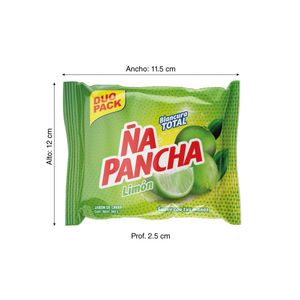 Jabón de Ropa Ña Pancha Limón 180gr x 2 unidades