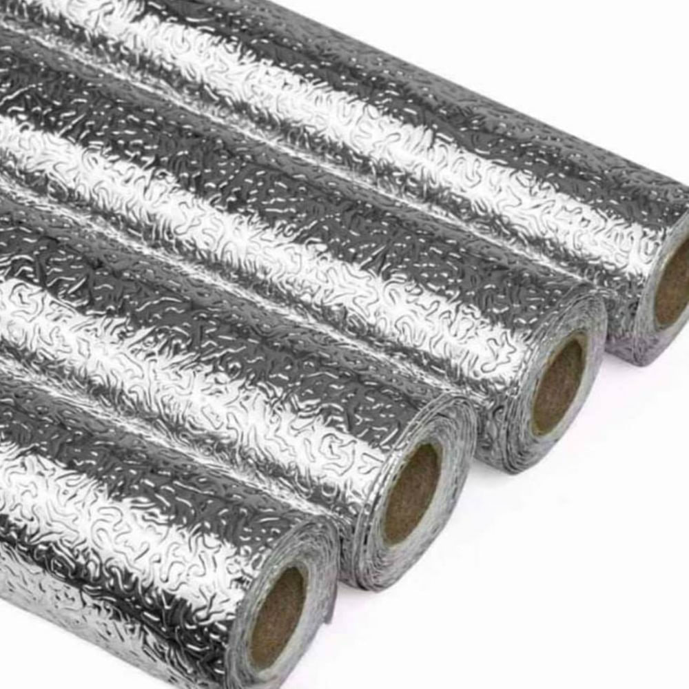 Papel adhesivo de Aluminio 60cm x 3Mts - Regalos de Hada