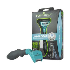 Cepillo Furminator Para Gatos Pequeños Pelo Corto