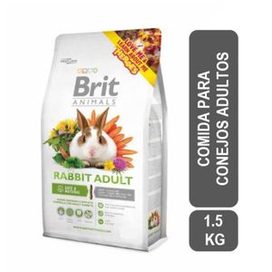 Comida para Conejo Adulto Brit Animals Rabbit 1.5 Kg