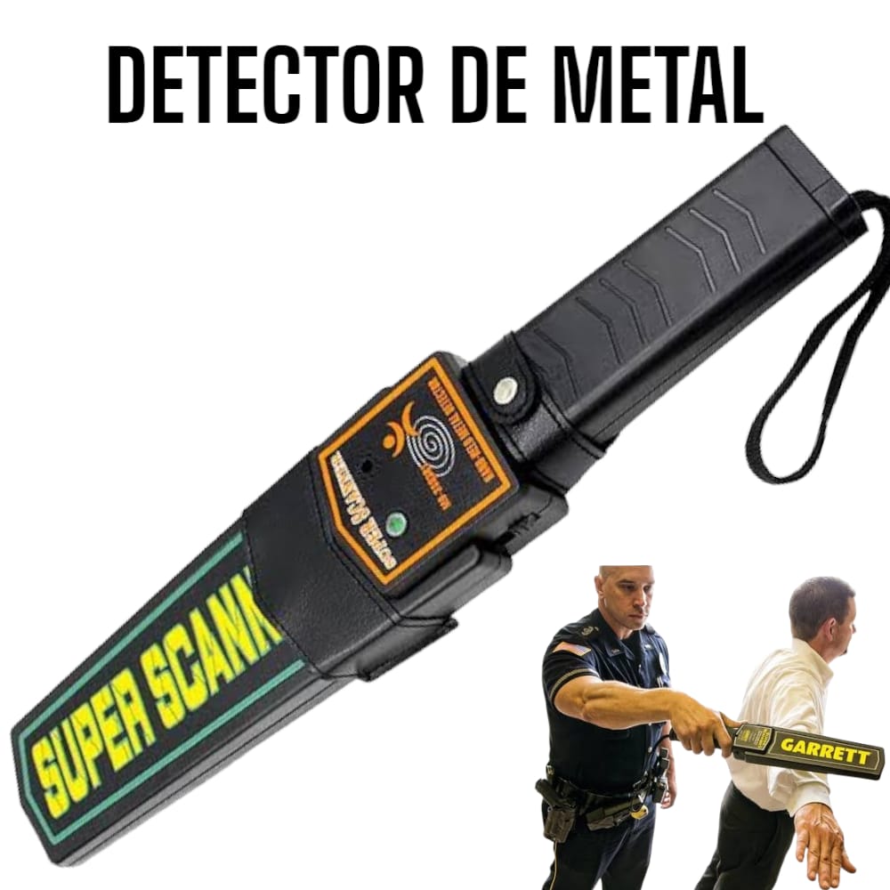 Detector de Metales de mano Super Scanner Security