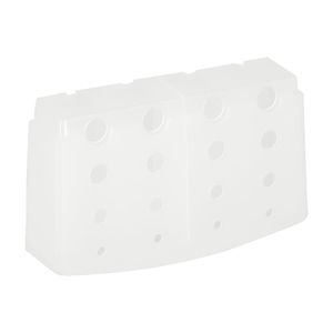 Secaplatos Aluminio con Porta Cubiertos 57,5x35x27 cm