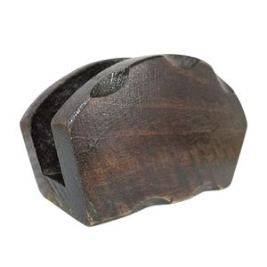 Servilletero Rectangular TimberTie en Madera Caoba