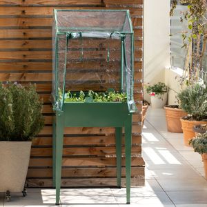 Invernadero Metal Patas Altas 60x60x154,5 cm
