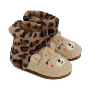 Pantufla Bota Peluda Infantil