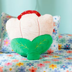 Cojín con Forma de Flor