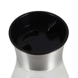 Salero Vidrio con Tapa de Plástico PP 125 ml