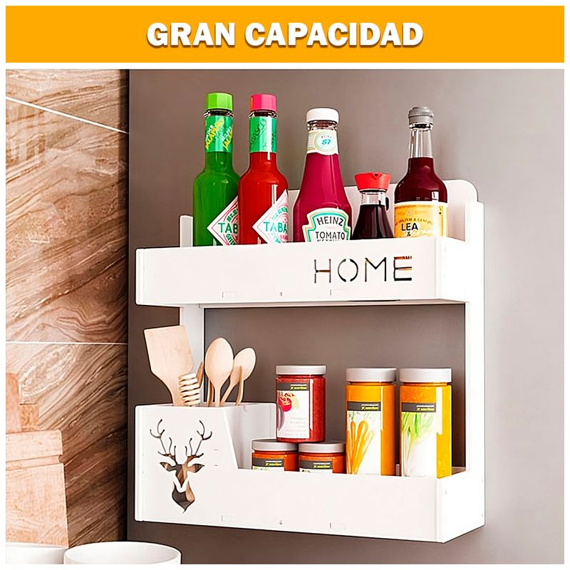 Organizador de Maquillaje Cosméticos Cremas Repisa Flotante Pared