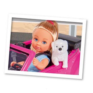 Muñeca 3D Evi Love Auto Y Mascota