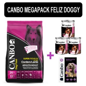 Comida para Perros Canbo Premium Adultos Razas Medianas y Grandes Megapack Doggie 15 Kg