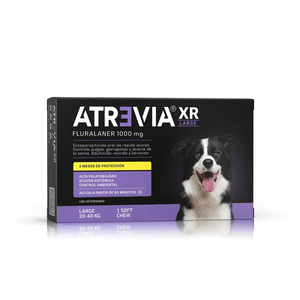 Antipulgas para Perro Atrevia Xr Large 1000 Mg 20 a 40 Kg