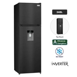 Refrigeradora OSTER 251L No Frost OS-PNFME2900BD Black Inox