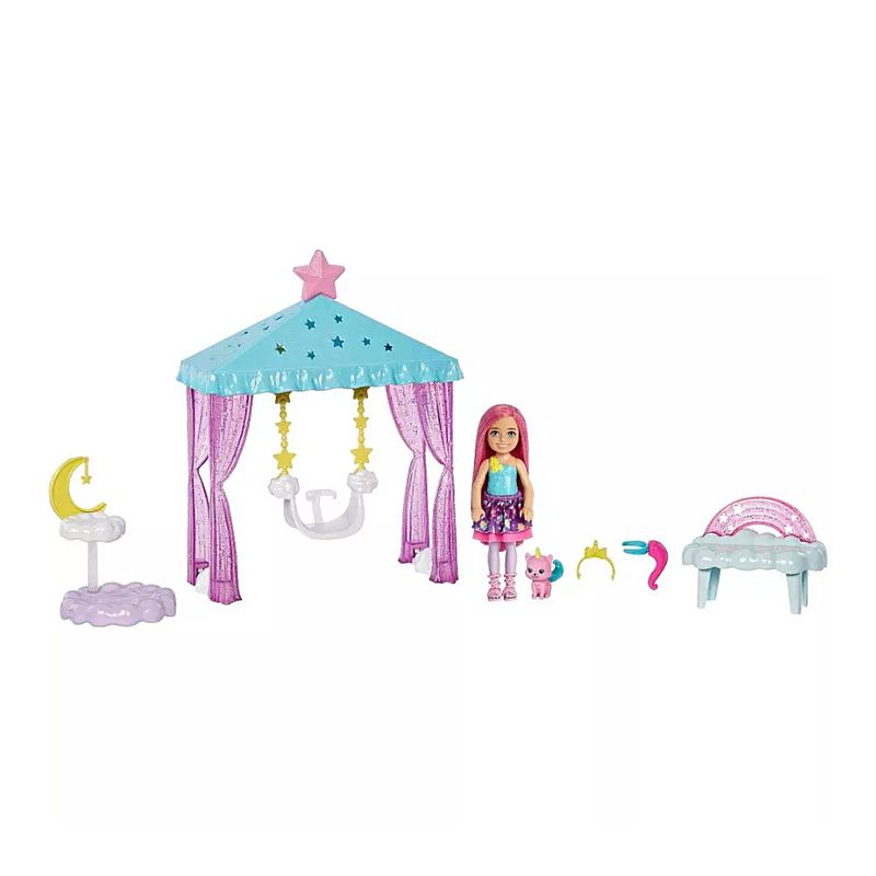 Muneca Barbie Chelsea Dreamtopia Carpa de Juegos 1000797146