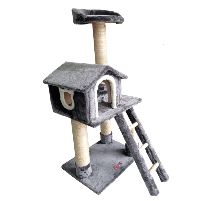 Rascador Premium con Escalera para Gatos Discovery Pets deTres