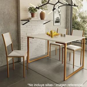 Mesa de Comedor Minimalista Yarita 120x80cm