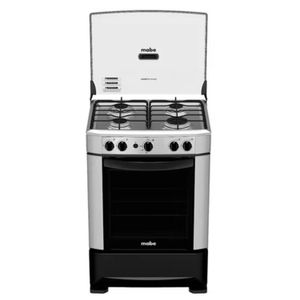 Cocina a Gas de 4 Hornillas Mabe CMP6014AG0 Silver