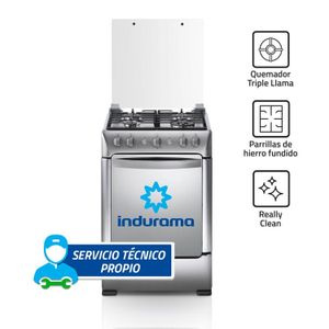 Cocina Indurama Granada Zafiro Croma 4 hornillas