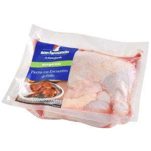 Pierna con Encuentro de Pollo Empacada al vacío SAN FERNANDO