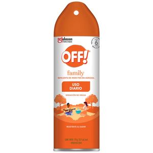 Repelente de Insectos en Aerosol OFF! Family Frasco 217ml