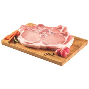 Chuleta de Lomo de Cerdo con Piel