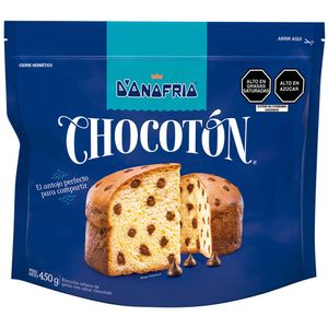 Panetón DONOFRIO Chocotón Bolsa 450g