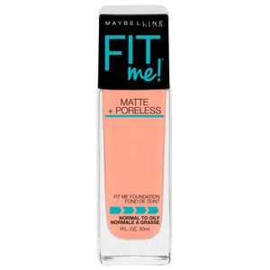 Base MAYBELLINE Fit Me! Buff Beige 310 + Poreless Frasco 1un