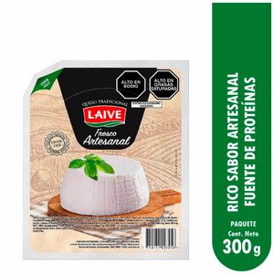 Queso Fresco LAIVE Artesanal Paquete 300g