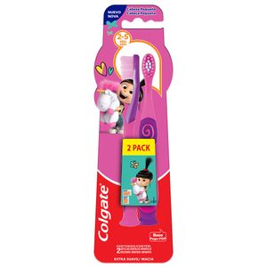 Cepillo Dental COLGATE Agnes & Fluffy 2 a 5 años Pack 2un