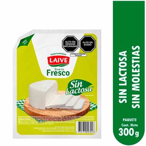Queso Fresco LAIVE Sin Lactosa Paquete 300g