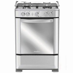 Cocina a Gas MABE 4 Quemadores CMP6040FX0 Inox