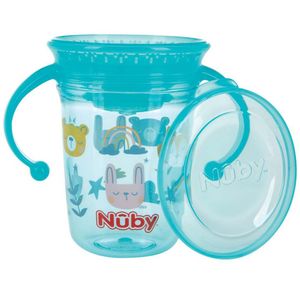 Vaso para Bebé NUBY 360 Wonder Tritan con Manijas 240ml