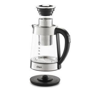 Hervidor Oster Eléctrico de Vidrio BVSTKT8990 Acero/Negro