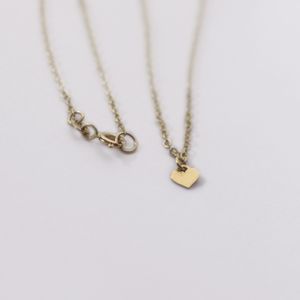 Cadena de Oro 18K con dije corazón