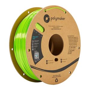 Filamento PolyLite PLA Verde Sedoso 175mm 1Kg