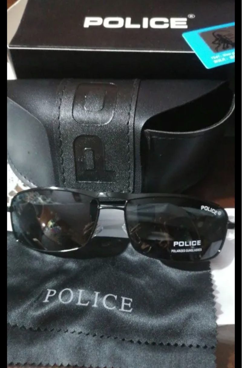 LENTES DE SOL ESTILO POLICIAL UV400 AVIADOR HOMBRE GENERICO