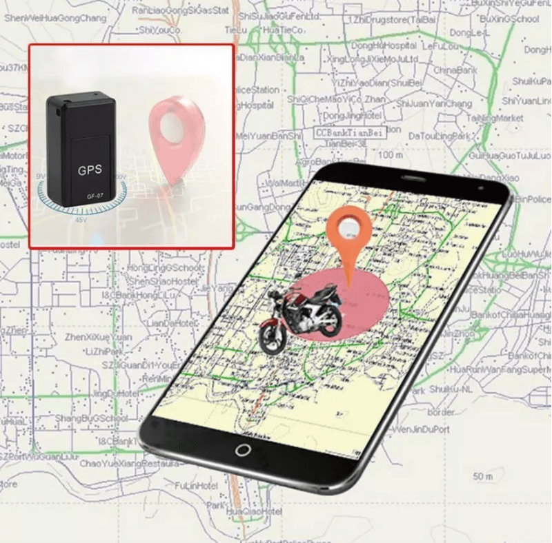 Minirastreador GPS magnético para Niños Autos Mascotas Motos I