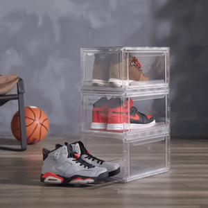 Caja Organizadora de Zapatillas Zapatos Blanco