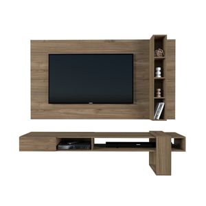 Centro de Entretenimiento 65″ Gravatai Mesa de TV y Panel Movenda Gales