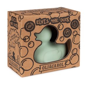 Mordedor Juguete De Baño Small Ducks Monochrome Mint