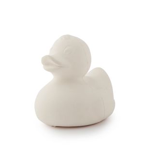 Mordedor Juguete De Baño Small Ducks Monochrome White