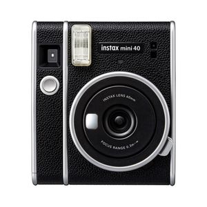 Camara Fujifilm Instax Mini 40 Black+Pack Peliculasx20