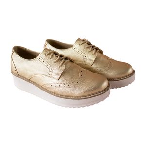 Zapato Oxford Mujer Corelli Mia  Platino