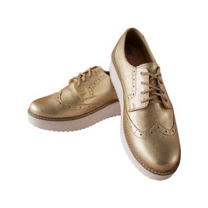 Zapato Oxford Mujer Corelli Mia  Platino