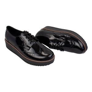 Zapato Oxford Mujer Corelli Mia  Charol  Negro