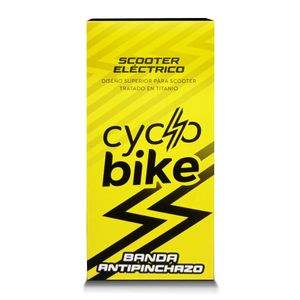 Banda antipinchazos Cyclo para scooter de 10", amarillo