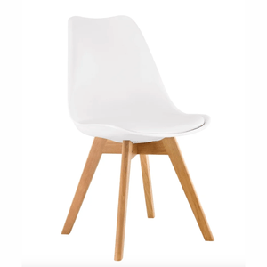Silla Nórdica Larizza Blanca Ventitas Home