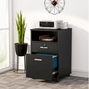 Archivador Moderno Mateo Ventitas Home Negro